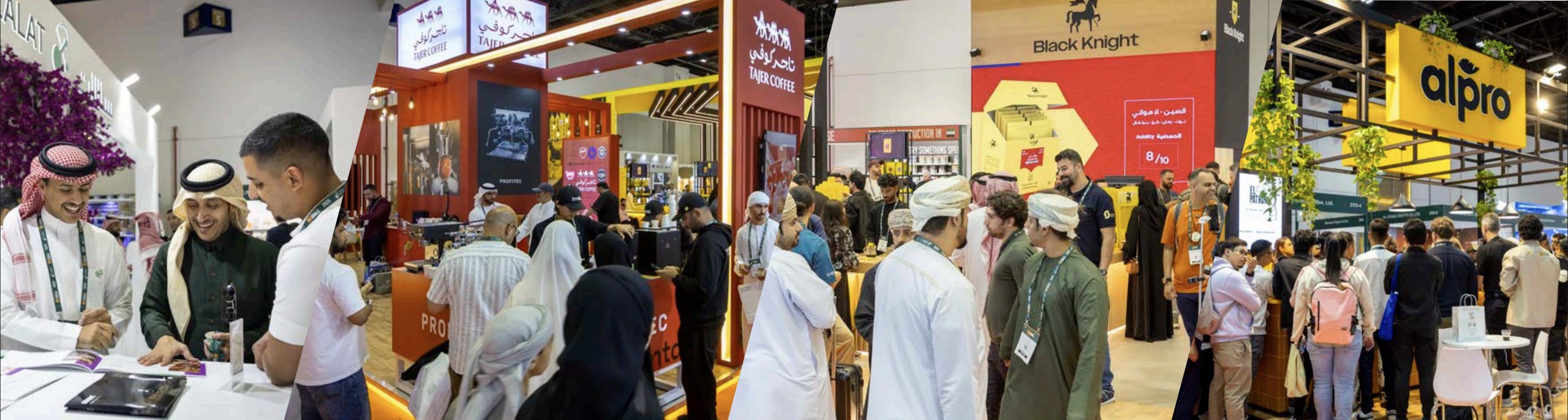 World of Coffee exhibition visitors