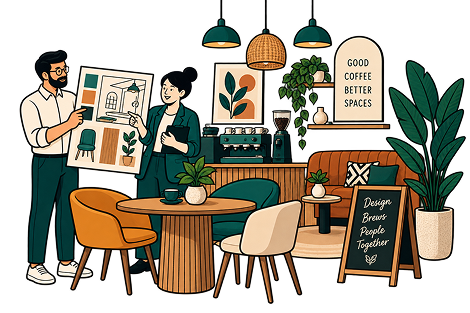 Cafe Decor Art and Furniture