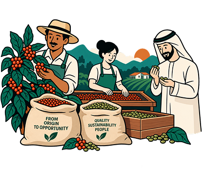 Green Bean Farmers and Processing